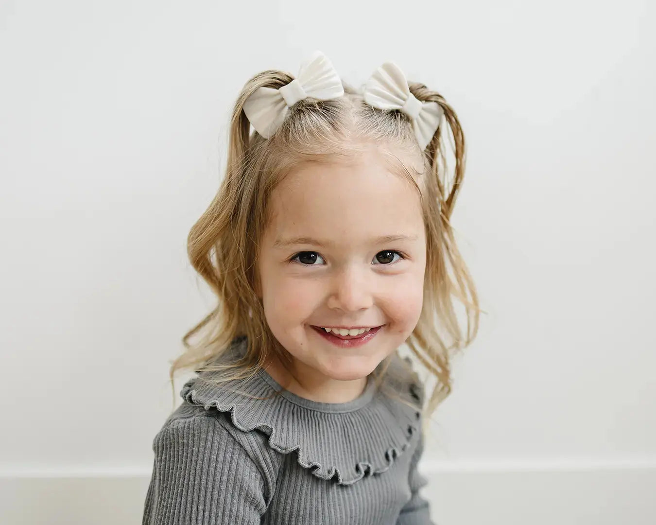 The Marcy Pigtail Pack (2 Pack) - Non-Toxic Hair Accessory for Babies and Toddlers Safely Styled