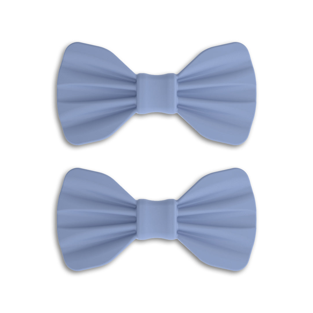 The Marcy Pigtail Pack - Non-Toxic Hair Accessory for Babies and Toddlers Safely Styled, 2PACK-MARCY-RIVER